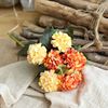 Simulation flower ball chrysanthemum small handle manufacturer home decoration wedding blooming flower wall plant wall fake flower MW55502