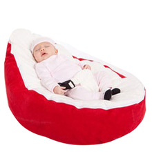 婴儿豆袋 baby seat 懒人沙发 beanbag哺乳床 宝宝喂奶躺椅活动床