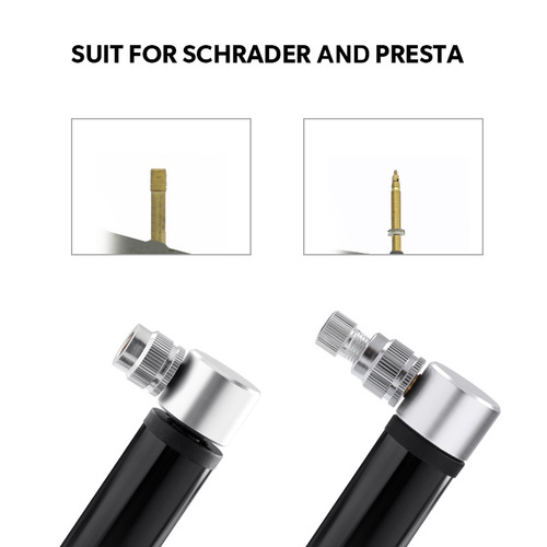 Portable bicycle mountain bike inflatable pump balloon football basketball manual high pressure mini pump wholesale