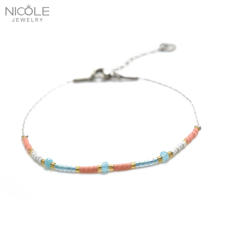 Pulsera pequeña para mujer transfronteriza del todo fósforo Japón importó cuentas de arroz Miyuki hechas a mano con cuentas tejidas ventas directas de fábrica image 8