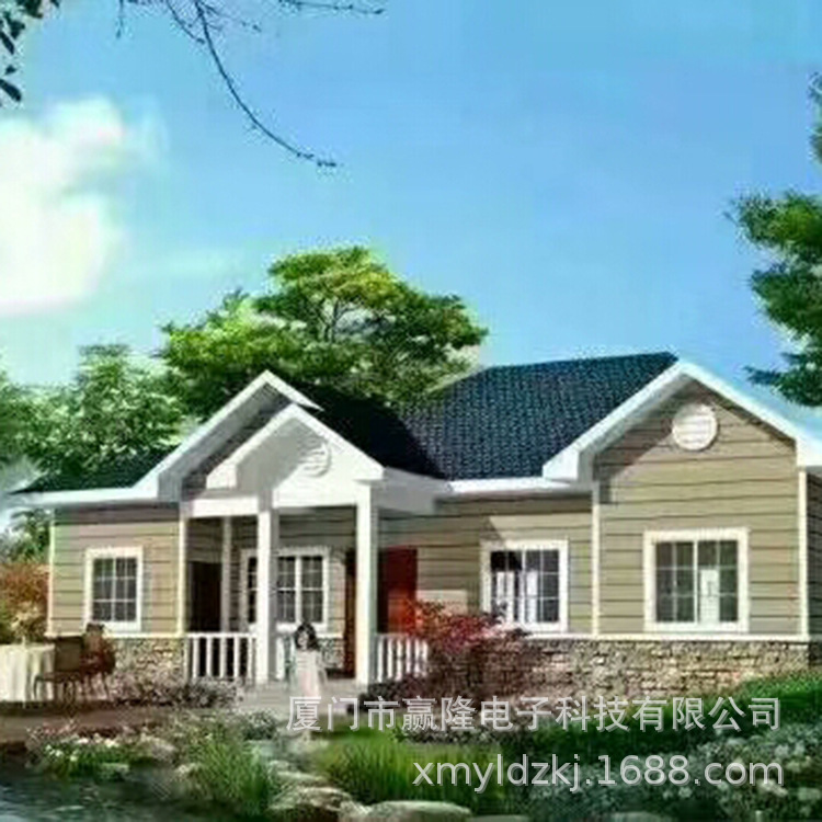 Design, Processing and Installation of New Rural Construction Prefabricated Residential Light Steel Villa Integrated House Light Steel Villa Design, Processing and Installation of New Rural Construction Prefabricated Residential Light Steel Villa Integrated House Light Steel Villa