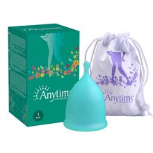 Anytime新款医疗级硅胶月亮杯女性经期经量大护理用品卫生棉条