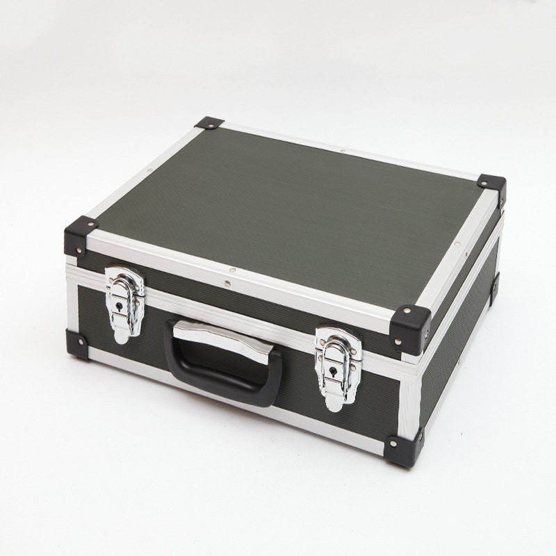 ABS包角铝合金手提工具箱航空设备收纳箱多功能防水金属工具箱