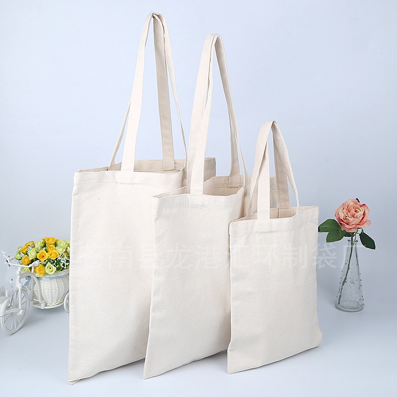 厂家批发手提帆布袋制作棉布束口袋制定涤纶束口背包袋可印LOGO