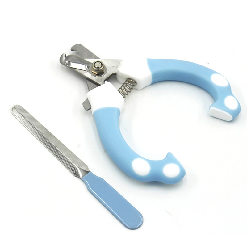 Cortaúñas para perros con juego de cuchillos de frustración Cortaúñas para perros y gatos, tijeras para pies de perro grandes, rectificador de uñas, productos de limpieza para mascotas