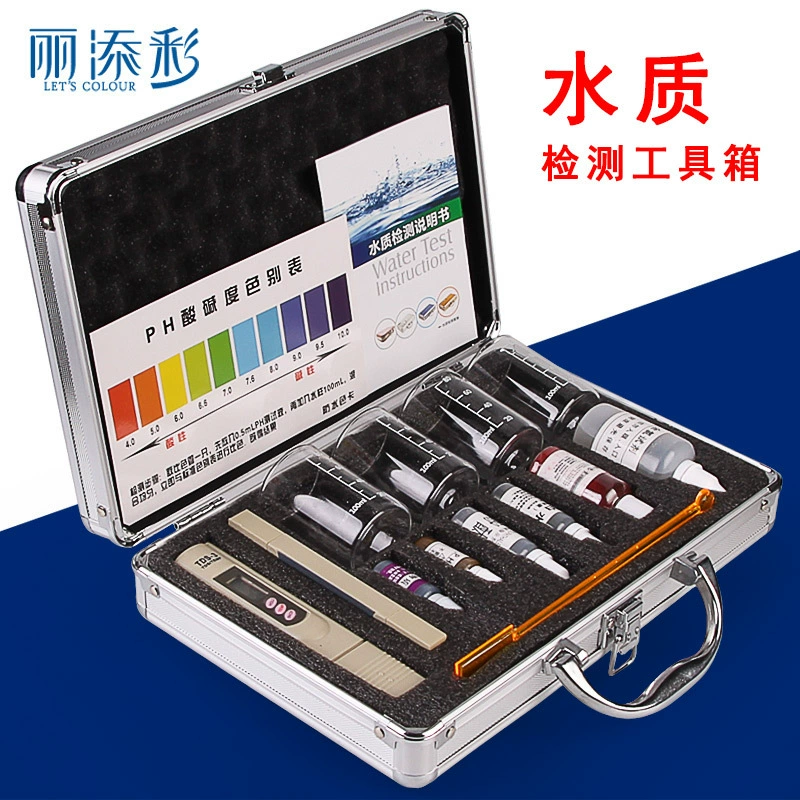 Litiancai оптовая продажа с фабрики TDS тестовая Ручка инструмент для тестирования воды pH остаточный хлор проверка качества воды ящик для инструментов костюм