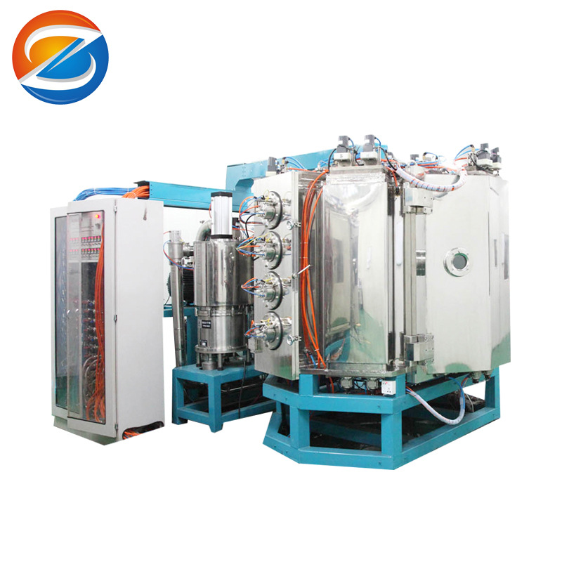 专业供应真空镀钛，玫瑰金，钛蓝，黑色中频镀膜机