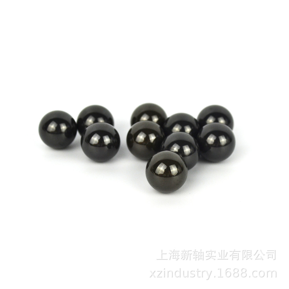 高强度黑色SIC球 Ф6.747MMФ8MM碳化硅陶瓷精球磨介球批发