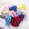 Cross-border foreign trade hydrangea flower silk fabric artificial flower wedding flower wall decoration road guide hydrangea flower manufacturer wholesale