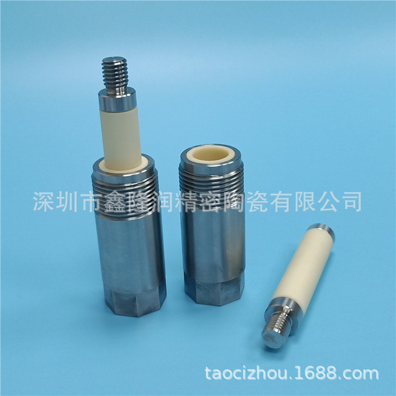 精密氧化铝氧化锆陶瓷异形件陶瓷零件加工注浆泵氧化锆陶瓷活塞