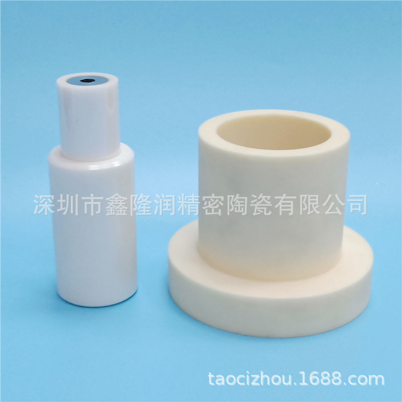 制香机氧化锆陶瓷推杆制香机陶瓷轴套前套陶瓷异形件非标件制作