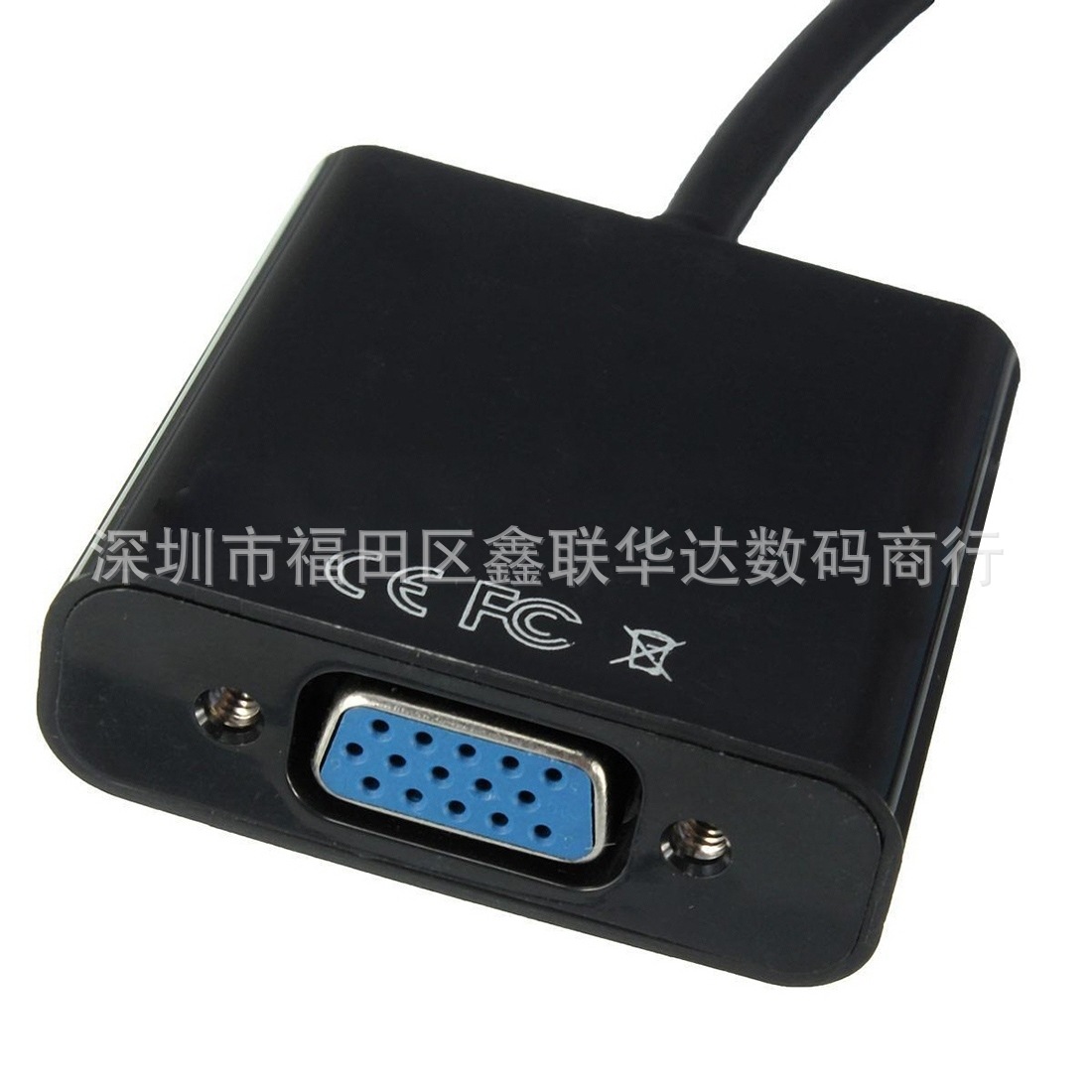 DP al cable Displayport del adaptador de VGA al DP del cable de la conversión de VGA al convertidor de VGA