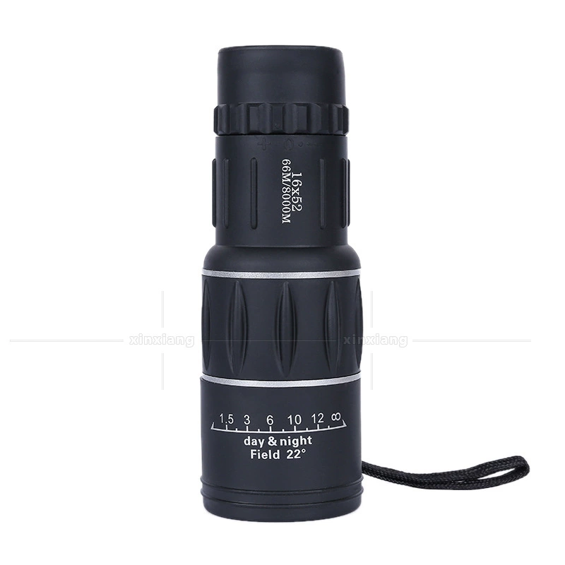 Оптовая Продажа с фабрики Высокая четкость с двойной фокусировкой 16 раз x52 мм Монокуляр Телескоп Птица зеркало на открытом воздухе альпинистские характеристики