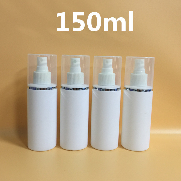 150ml大罩院装瓶PE乳液瓶沐浴露全罩按压泵塑料瓶化妆品包材