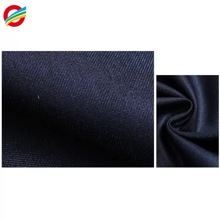 现货供应 库存牛仔面料 斜纹竹节牛仔布 低价处理