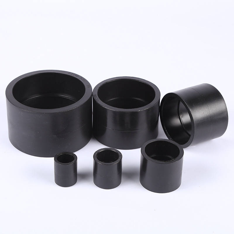 Accesorios de tubería de suministro de agua PE accesorios de tubería de PE directo de igual diámetro tubería de suministro de agua PE fabricante de tubería de PE directo de igual diámetro