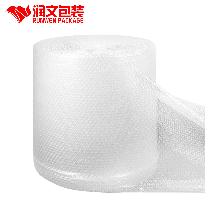 Película de burbuja al por mayor de fábrica nuevo material completo película de burbuja engrosada papel burbuja buffer rollo de espuma de película a prueba de golpes 30cm