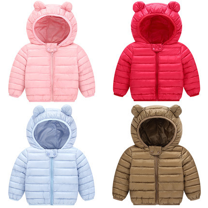Ropa para niños 2023 Primavera, Otoño e Invierno Nueva ropa de algodón acolchada para niños de dibujos animados ropa acolchada de algodón para niños pequeños y medianos niños y niñas abrigo corto