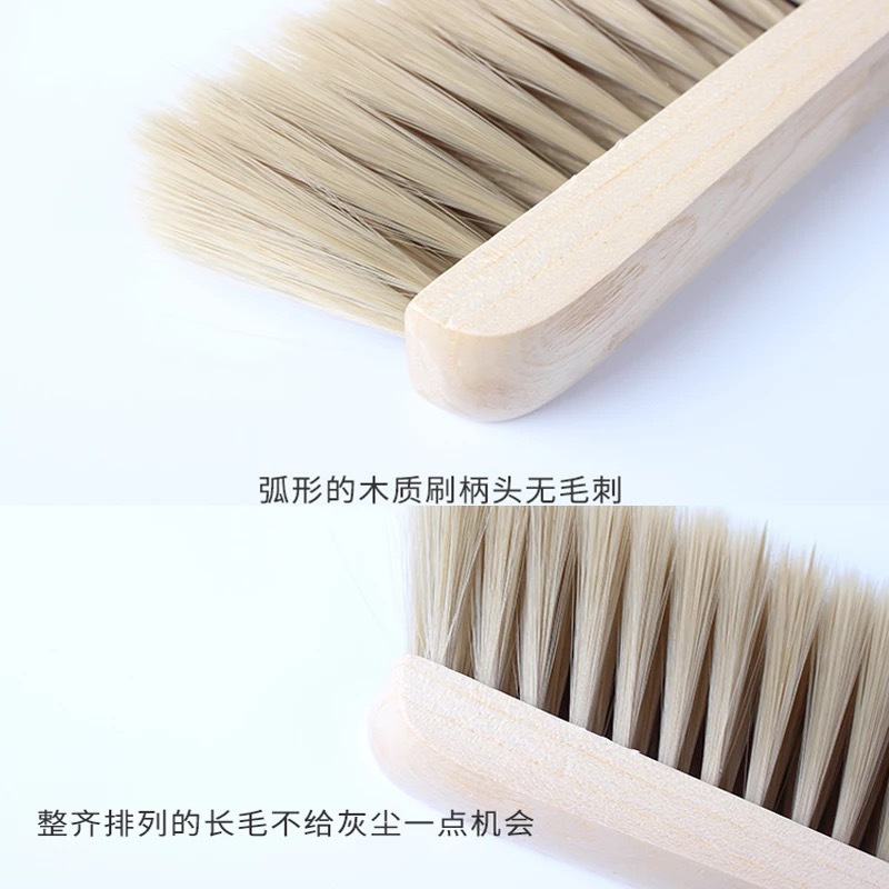 Cepillo de cama cepillo de pelo de cerdo antiestático cepillo de cerdas cepillo de cama tapa de ropa cepillo de limpieza de cama ventas directas de fábrica