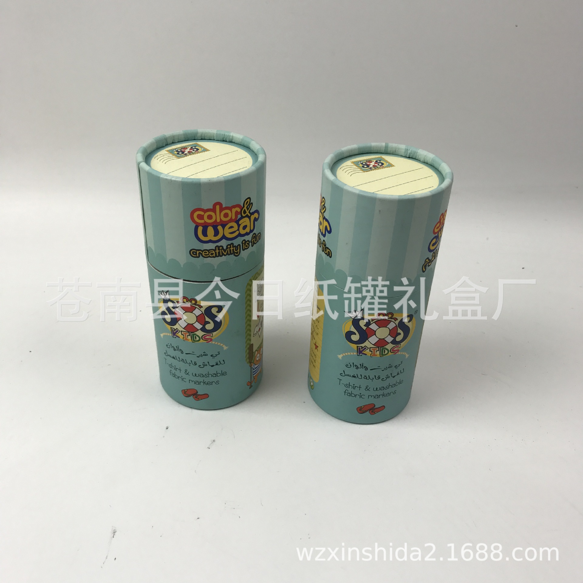 定 做铅笔纸筒 书画纸罐 牛皮纸小纸罐 圆筒纸罐厂