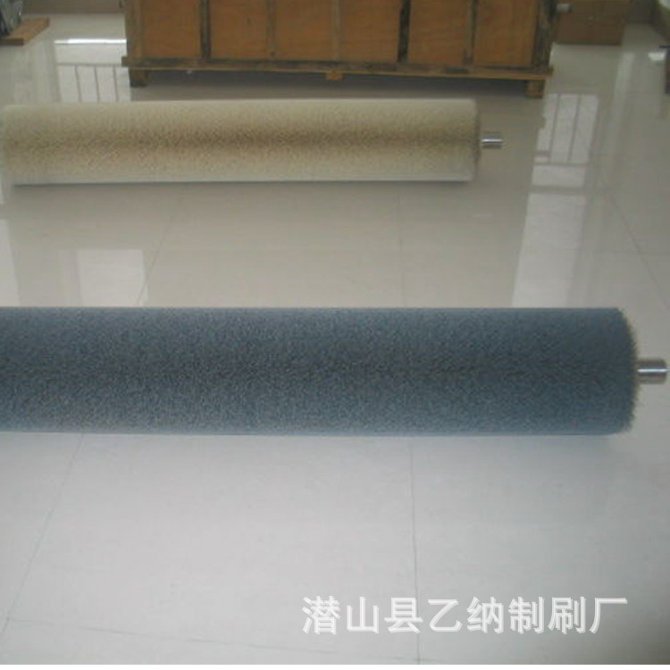 供应各种工业毛刷磨料丝毛刷辊防静电毛刷清洗辊按需专用清洁