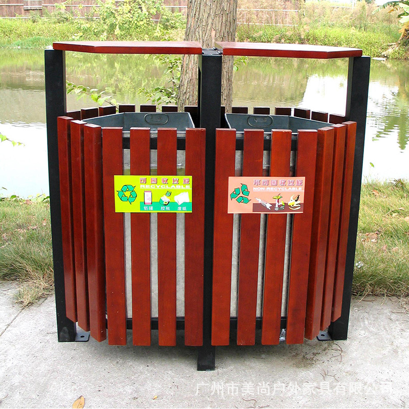 户外垃圾桶不锈钢环卫室外小区公园果皮箱街道景区学校垃圾分类箱