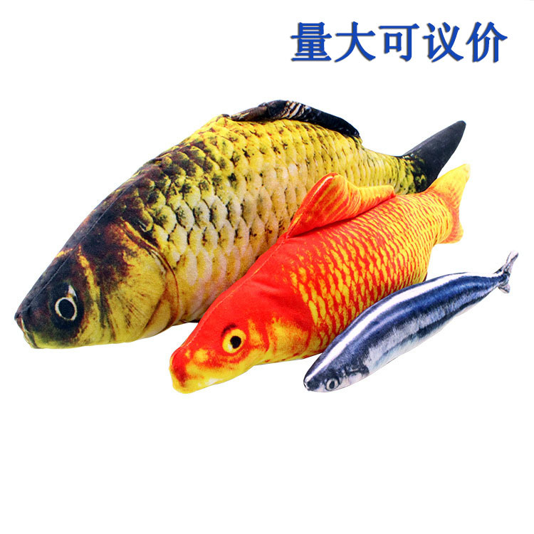 Mint realistic plush fishes