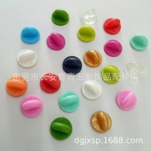 塑胶蝴蝶帽铜铁蝴蝶帽米奇头心形五角星彩色蝴蝶帽徽章胶帽