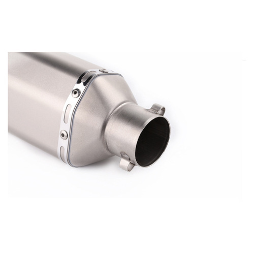 Motorcycle modified small hexagonal exhaust pipe imitation titanium hexagonal exhaust pipe Huanglong 600 Horizon universal exhaust pipe