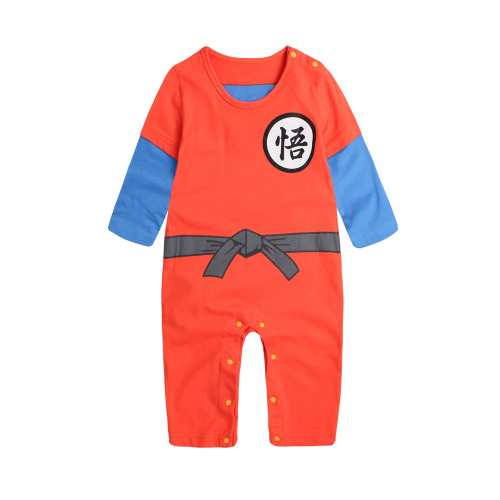 Spring and summer Chinese-style martial arts uniforms, Wukong jumpsuit, romper, styling, baby clothes 82055