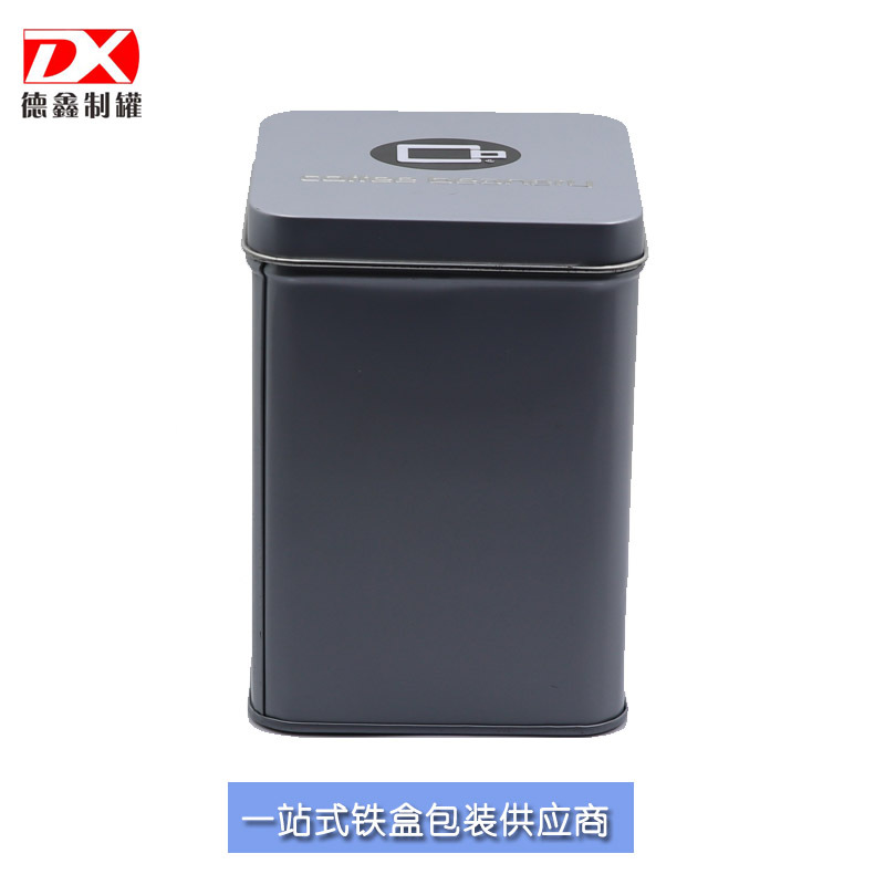 批发方形通用咖啡铁盒 马口铁咖啡盒 高档欧式经典咖啡罐