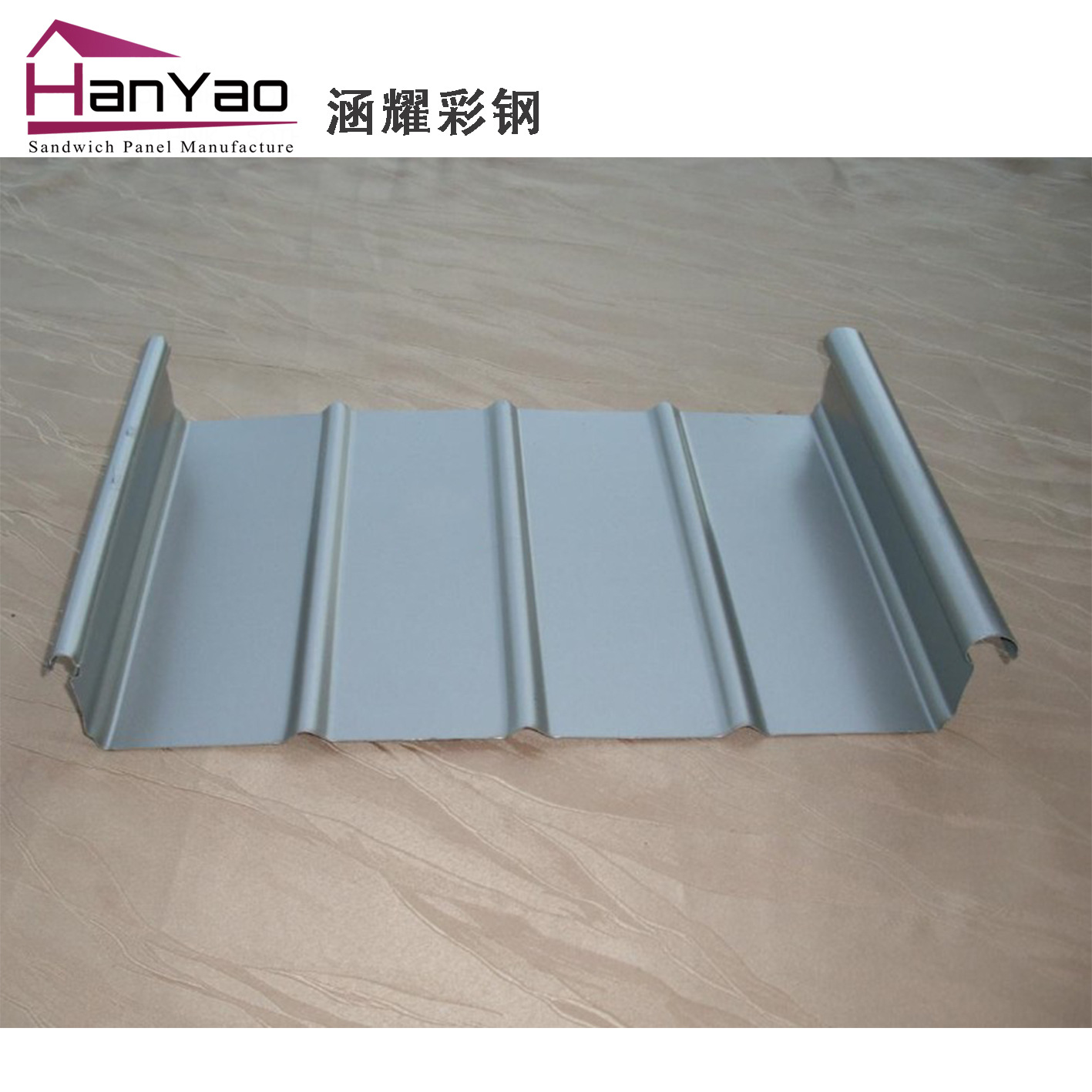 上海厂家直销出口现场可做墙面屋面房屋顶直立锁边铝镁锰板