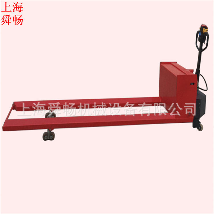 上海电动叉车 电缆型半电动搬运车 圆柱形升降搬运车 电瓶搬运机