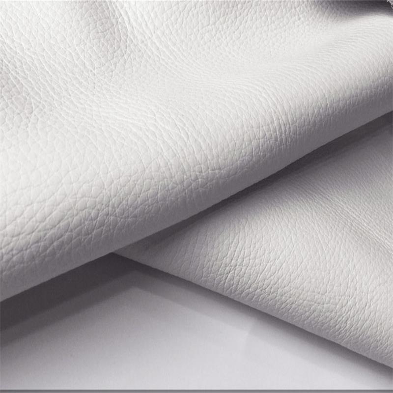 Factory Direct Sales First-Layer Cowhide Pebbled Pattern Full-Grain Genuine Leather Material Patterned Leather Fabric Yellow Cowhide