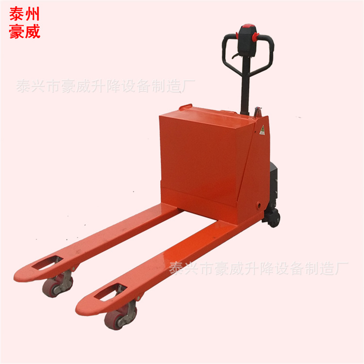 供应半自动托盘叉车 2吨电动升降搬运车 蓄电瓶牵引叉车液压叉车