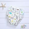 Children's gauze waterproof trousers for new born, cotton teaching diaper, Korean style, washable