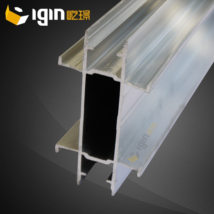 厂家销售 高隔间型材 加工玻璃幕墙铝型材 喷涂氧化铝合金幕墙