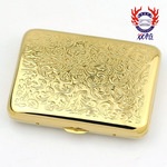 双枪烟盒 烟盒320 镀金 满花16支装 烟具批发香烟创意粗烟