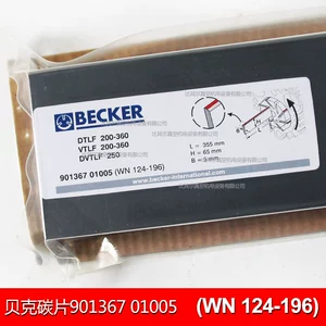 Импортированный графитовый лист для вакуумного насоса Baker DVTLF250 WN124-196, набор из 5 штук