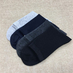 Juhuaquan 200-needle high-quality business men's socks, solid color casual gentleman crew socks, thin breathable socks factory