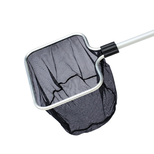 Aluminum alloy telescopic hand-made fishing net for medium and large fish tanks