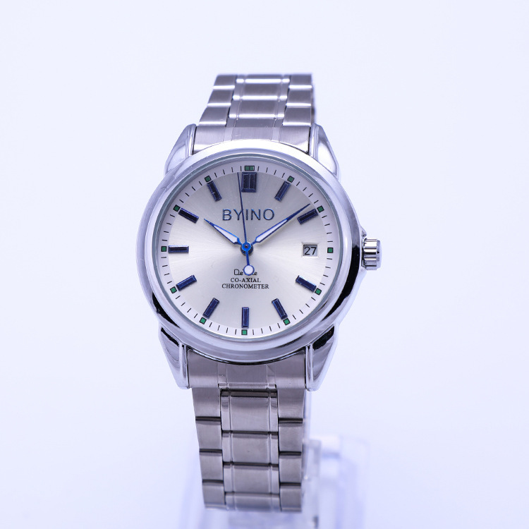 Classic beino automatic mechanical WATCH MEN's steel band WATCH waterproof belt MEN WATCH