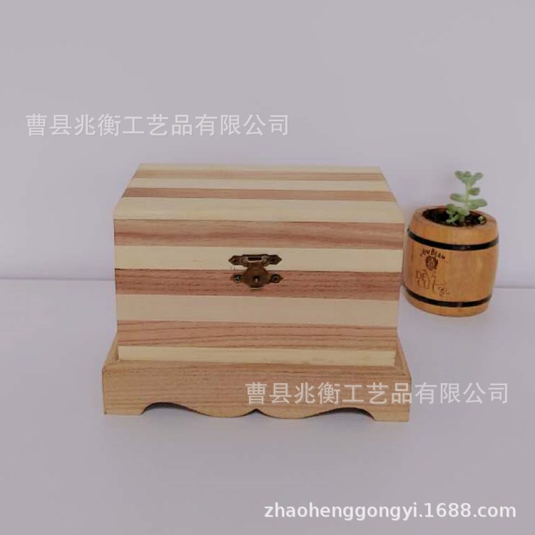 ZAKKA 식료품 빈티지 보관함 나무 데스크탑 메이크업 보석 보관함 DIY 홈 크리에이티브 스토리지