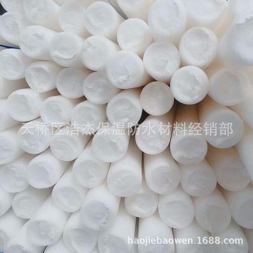 厂价批4CM实心珍珠棉棒 白色海绵条 坐垫包边填充棒 幕墙填缝泡沫