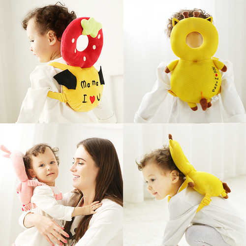 Children's breathable head pillow safety protection baby head protection pad anti-fall cap baby toddler anti-collision anti-fall pillow