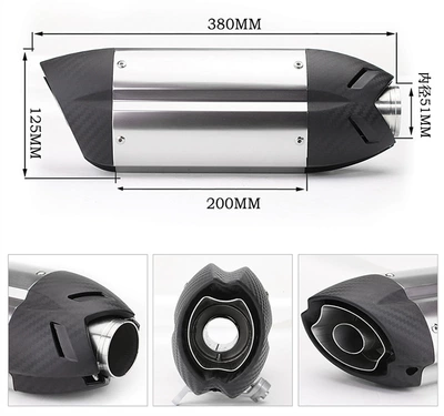 Italy back pressure devil – Exhaust pipe