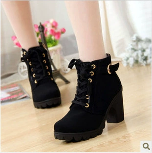 Martens, high low boots platform for leisure, 2018, wholesale