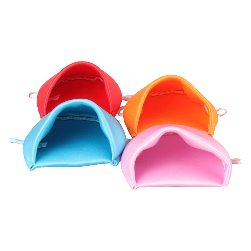 Чихуази хомяк Ежик гнездо прохладное шелковистая подвесная палатка гнездо тапочка летнее гнездо