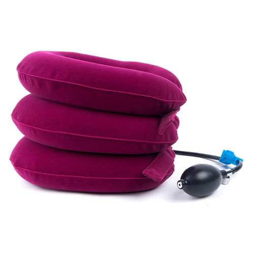 Gangsheng Inflatable Cervical Collar, Cervical Airbag Tractor, Household Cervical Vertebra Protection Full Velvet Neck Stretcher Wholesale