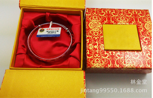 Gold jewelry box ring pendant packaging box jewelry box gift jewelry handbag factory direct sales wholesale